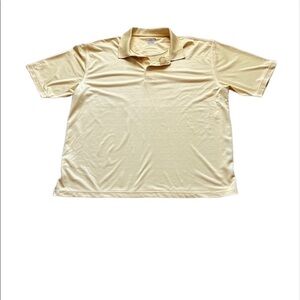 Champions Tour men’s yellow  golf polo shirt Size XXL